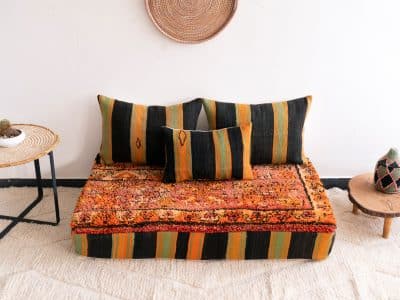 4 ft Floor Sofa Moroccan - Image 2