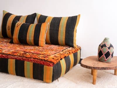 4 ft Floor Sofa Moroccan - Image 6