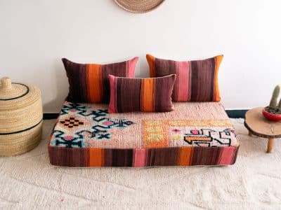 4 ft Moroccan Floor Seat - Image 4