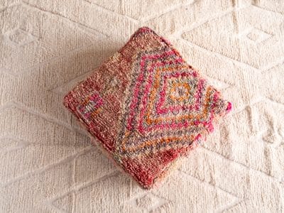 24X24X8'' Moroccan Vintage Carpet Floor Cushion - Image 2