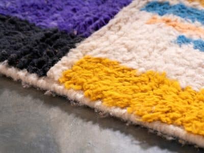 3x5 Berber Rug Multicolor Azilal - Image 5