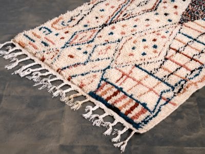 3x5 Abstract Azilal Berber Rug - Image 4