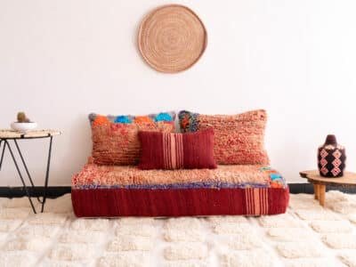 Moroccan Handmade Floor Couch