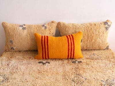 4 ft Boho Moroccan Floor Sofa - Image 9