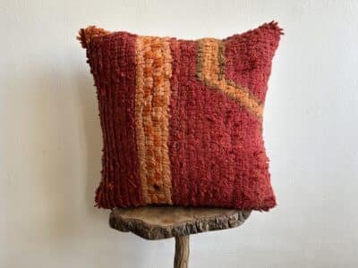 Red Berber Pillow