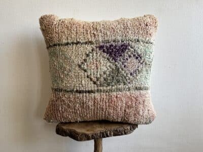 Pink Berber Pillow Case