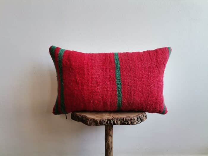 Moroccan Red Pillow Case