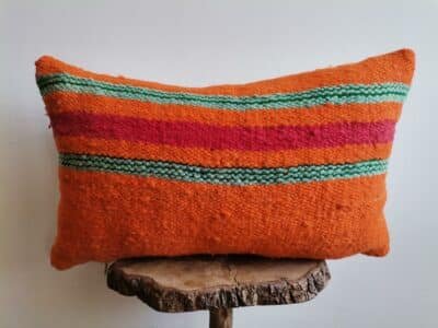 12x20 Orange Pillow Morocco - Image 2