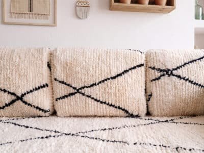White Floor Sofa Covers Morocco - Image 2