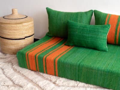 4 ft Floor Couch Green - Image 6