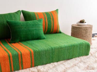 4 ft Floor Couch Green - Image 7