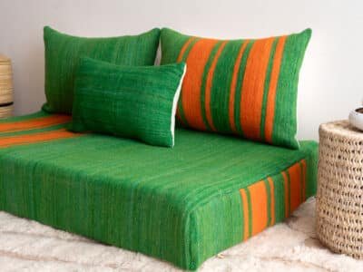 4 ft Floor Couch Green - Image 5