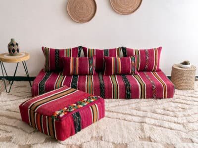 6 ft Floor Couch Set Morocco - Image 2