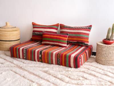 4 ft Coloured Floor Couch  - Image 2