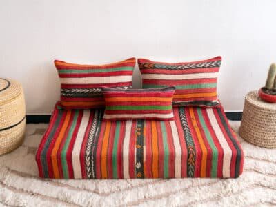 4 ft Coloured Floor Couch  - Image 4
