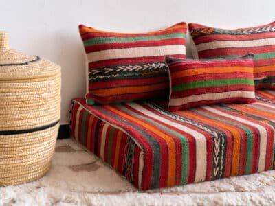 4 ft Coloured Floor Couch  - Image 7