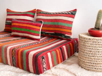 4 ft Coloured Floor Couch  - Image 8
