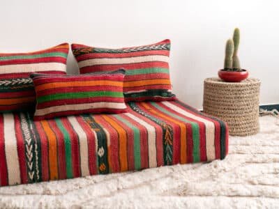 4 ft Coloured Floor Couch  - Image 5
