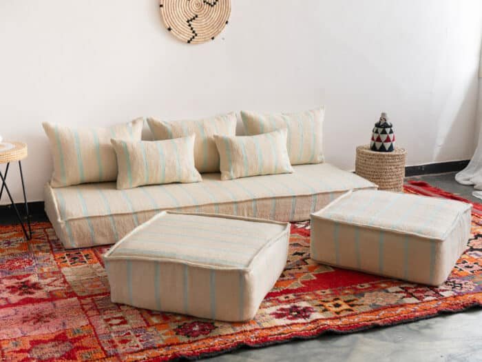 Morocco Floor Sofa Set
