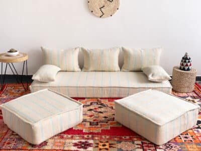6 ft Morocco Floor Sofa Set - Image 2
