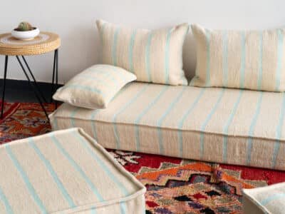 6 ft Morocco Floor Sofa Set - Image 5