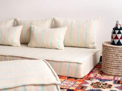 6 ft Morocco Floor Sofa Set - Image 4