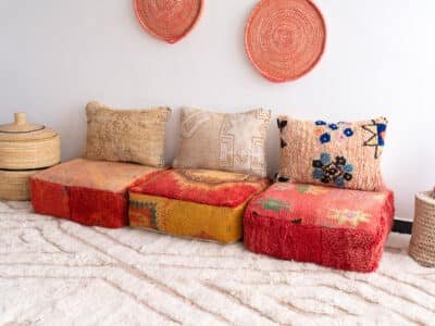 3 Places Moroccan Floor Seats Modular - Image 3