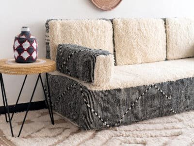 White Floor Couch - Image 18