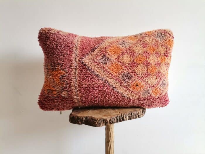 Pink Boho Pillow