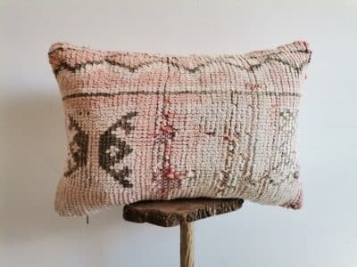 Moroccan Pink Pillow Case Vintage