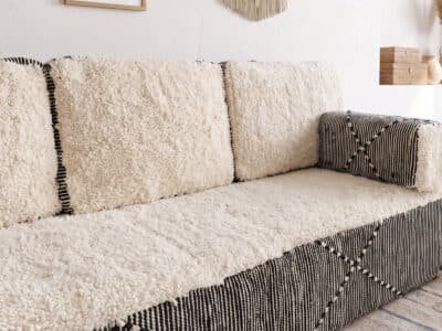 White Floor Couch - Image 5