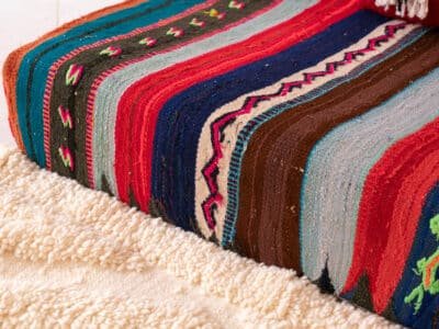 2 x 4ft Handmade Moroccan Floor Seats - Image 4