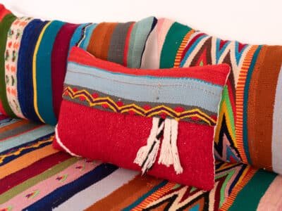 2 x 4ft Handmade Moroccan Floor Seats - Image 8