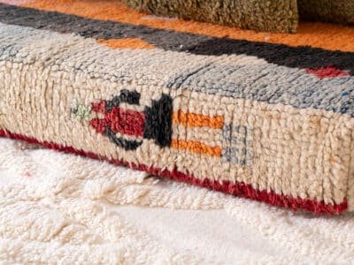 6 ft Modern Berber Floor Sofa - Image 4
