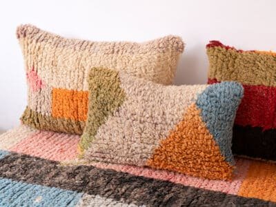 6 ft Modern Berber Floor Sofa - Image 11