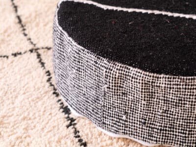 20X6'' Wool Ottoman Moroccan - Image 4