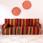 Floor Sofa Moroccan Striped