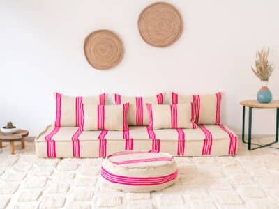 6 ft Morocco Floor Sofa Set - Image 2