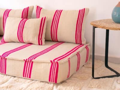 6 ft Morocco Floor Sofa Set - Image 8