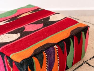 24X24X8'' Moroccan Othoman Floor Pouf - Image 3