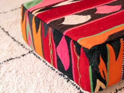 24X24X8'' Moroccan Othoman Floor Pouf - Image 4