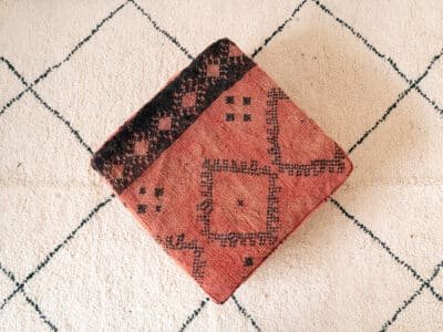24X24X8'' Moroccan Ottoman Pouf - Image 2