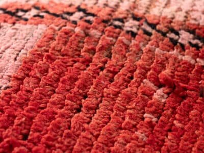 24X24X8'' Vintage Ottoman Pink - Image 5