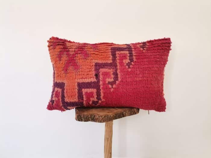 Pillow Case Red Morocco