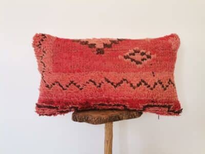 Berber Pillow Case Red