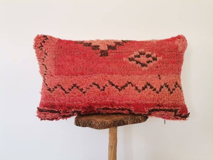 Berber Pillow Case Red