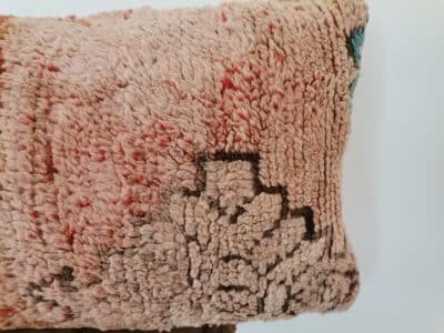 12x20 Vintage Pillow Case Pink - Image 4