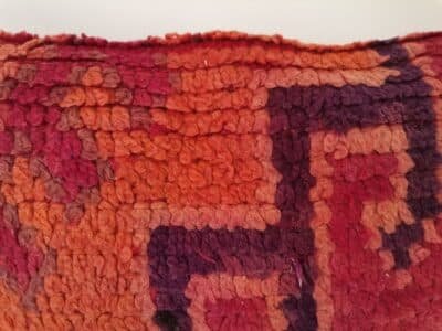 12x20 Pillow Case Red Berber - Image 4
