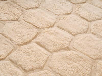 5x8 Soft Berber Rug White - Image 7