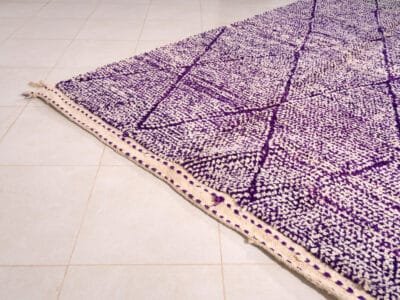 5x8 Soft Berber Rug Purple - Image 5